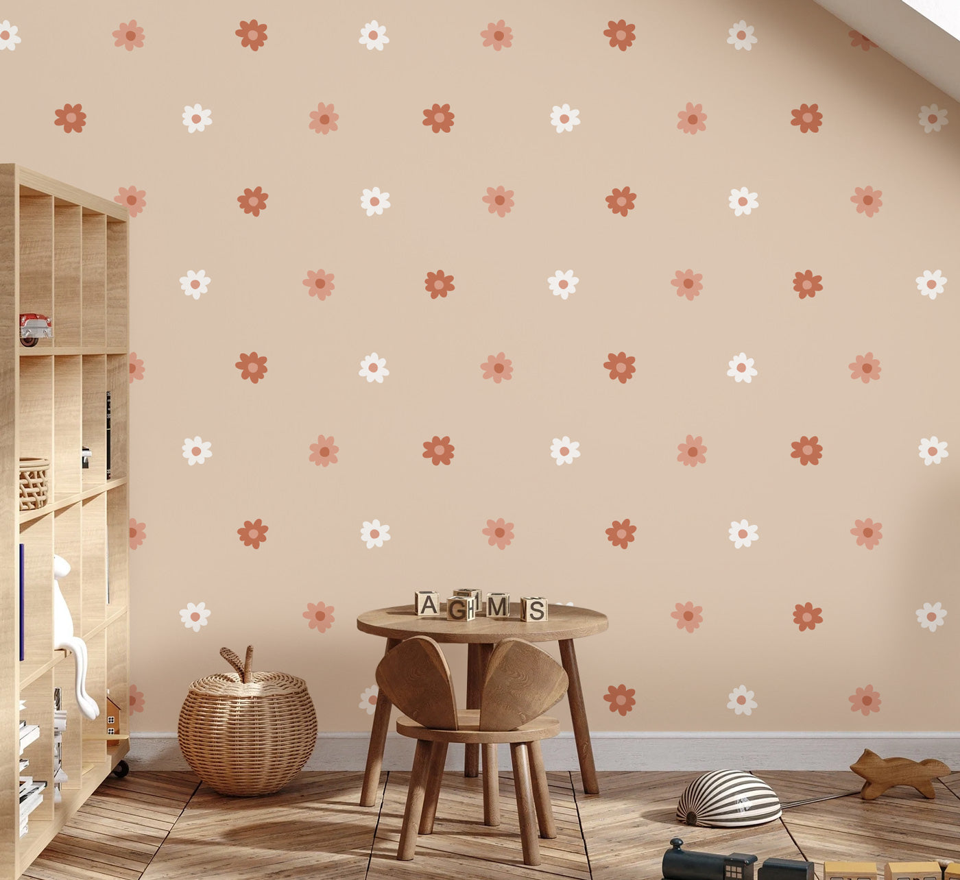 Behang - Bloemen