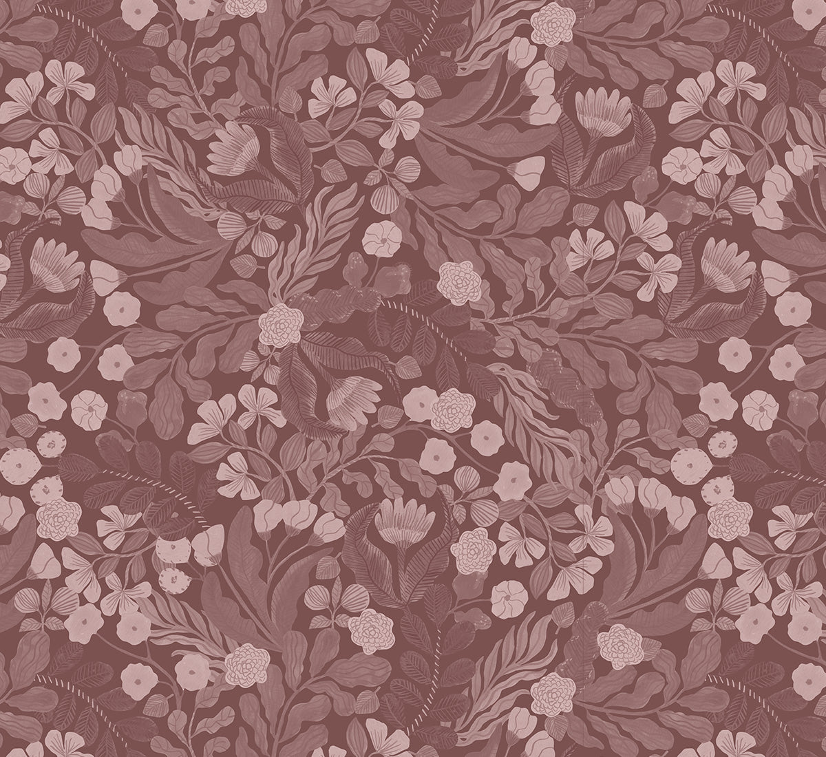 Papier peint - Botanique vintage